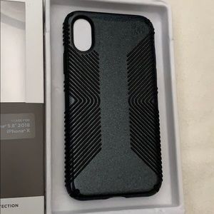 Speck iPhone X Presidio Glossy Grip Case